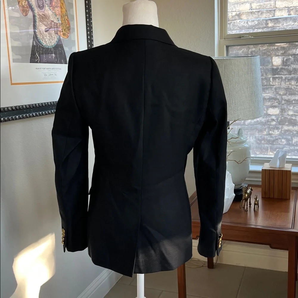 J. Crew Rhodes Blue Blazer Italian Wool 4